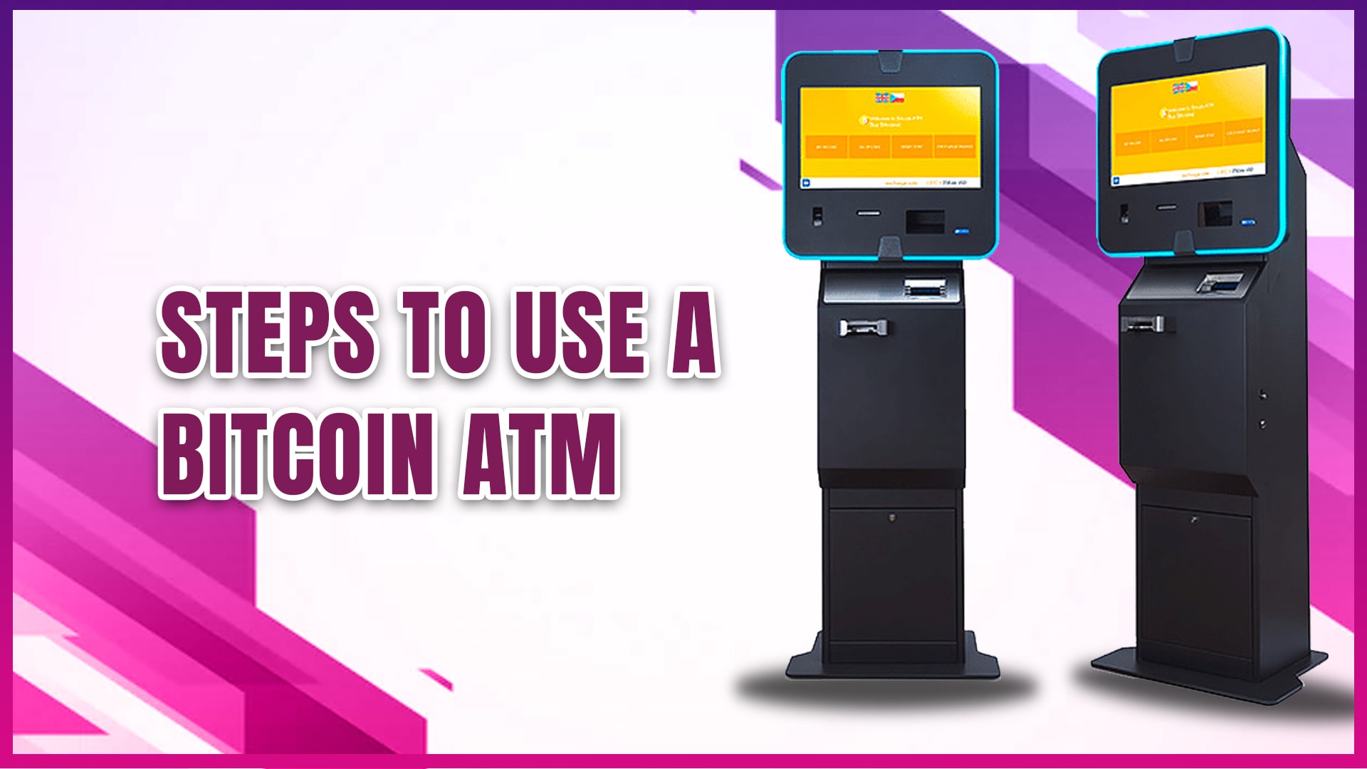 Steps to Use Bitcoin ATM