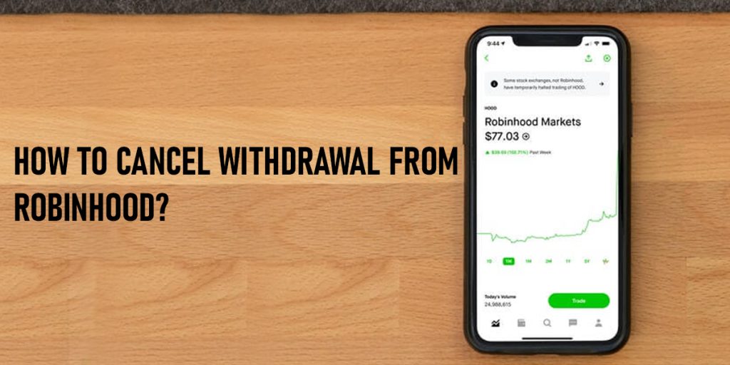 How to Cancel the Withdrawal?