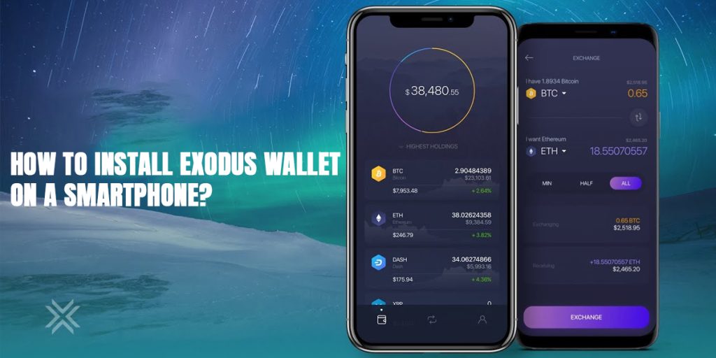 Install Exodus Wallet on a Smart Phone