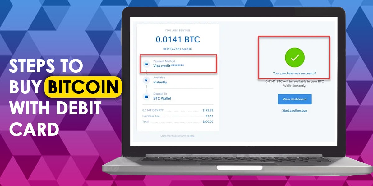 Steps to Buy Bitcoin By Debit Card