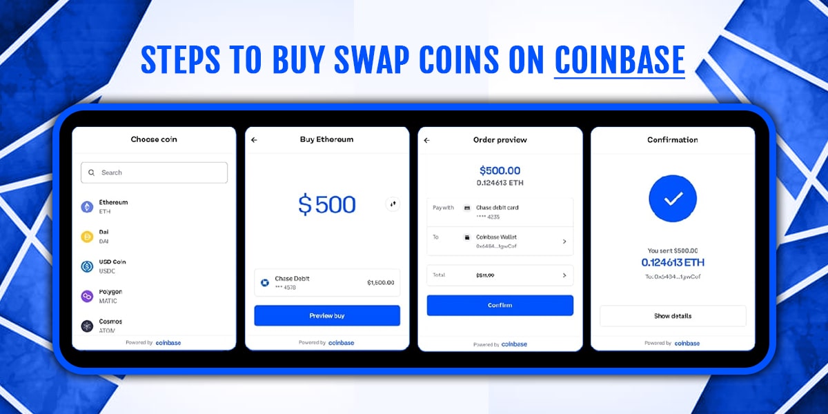 Steps to Buy Swap Coin on Coinbase