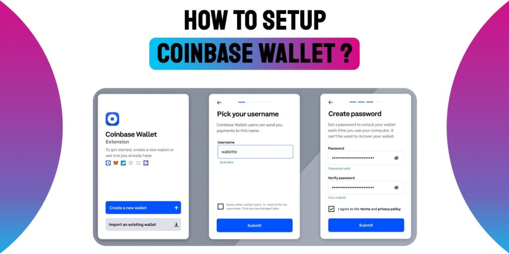 Setup Coinbase Wallet