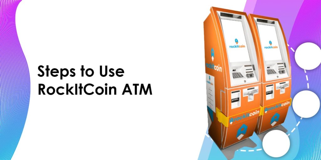 Steps to Use RockItcoin ATM Machine