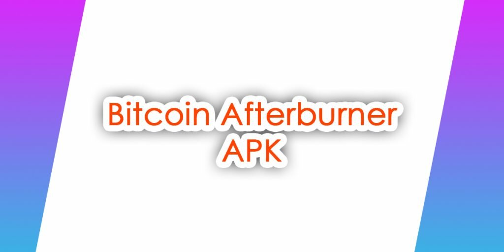 Bitcoin Afterburner