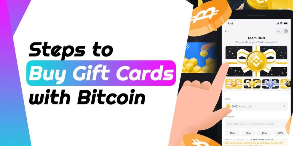 Steps To Buy Gift Cards With Bitcoin