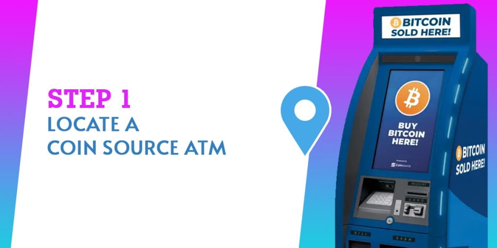 Locate a CoinSource ATM