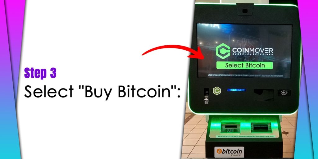 Select "Buy Bitcoin