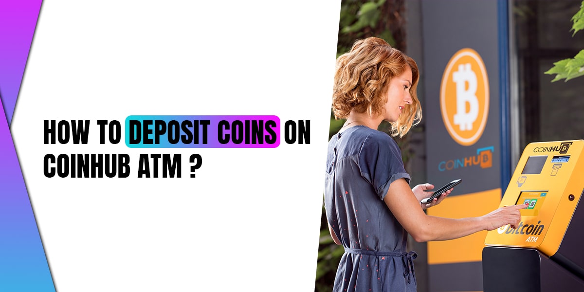 Deposit Coins On Coinhub ATM