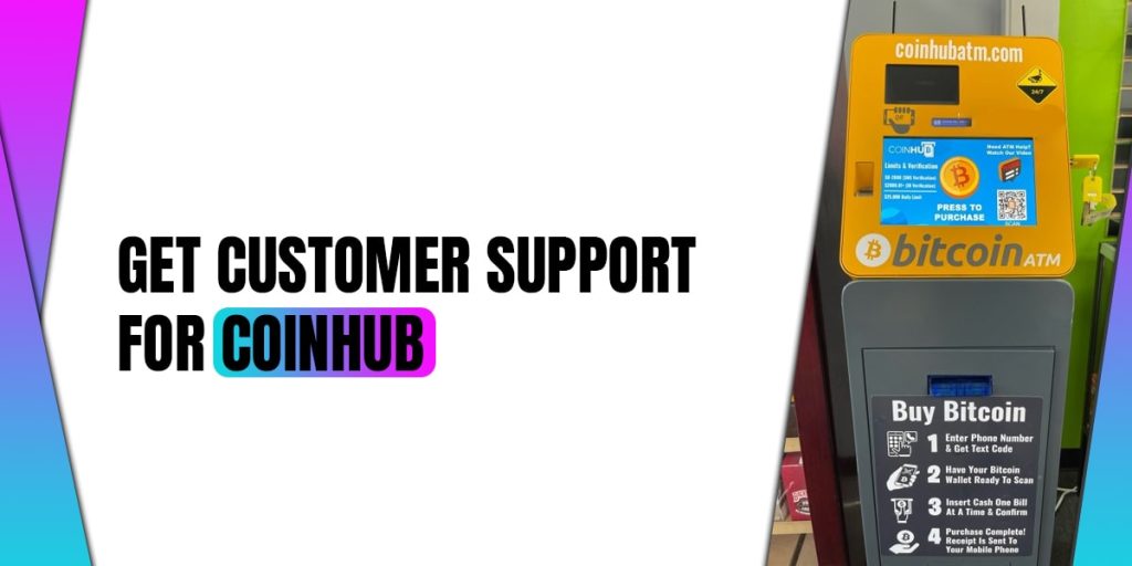 Get Customer Customer Support For Coinhub