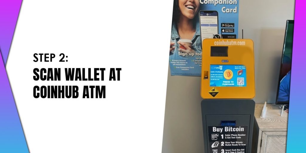 Scan Wallet At Coinhub ATM