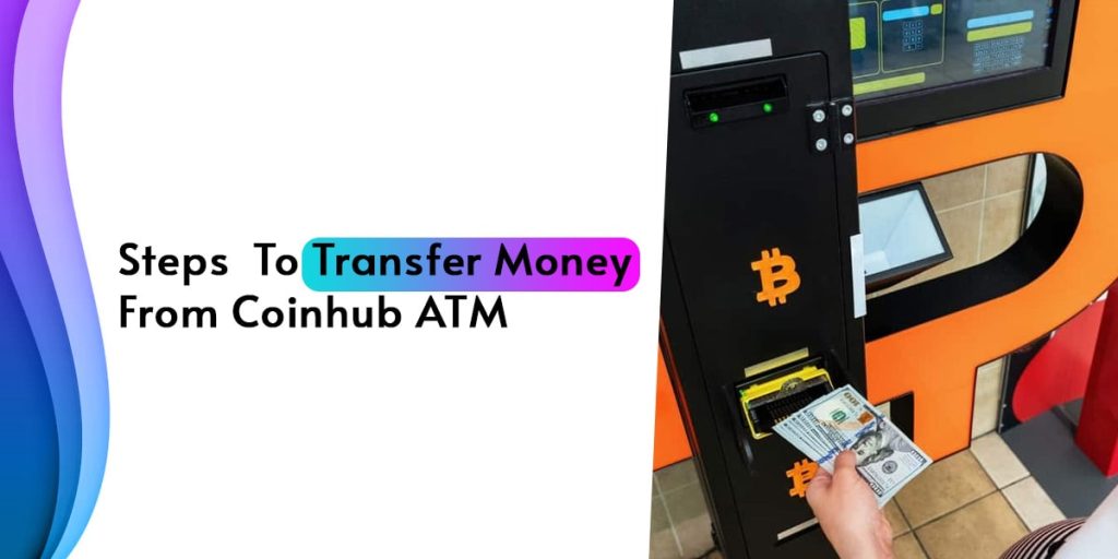 Steps To Transfer Money From Coinhub ATM