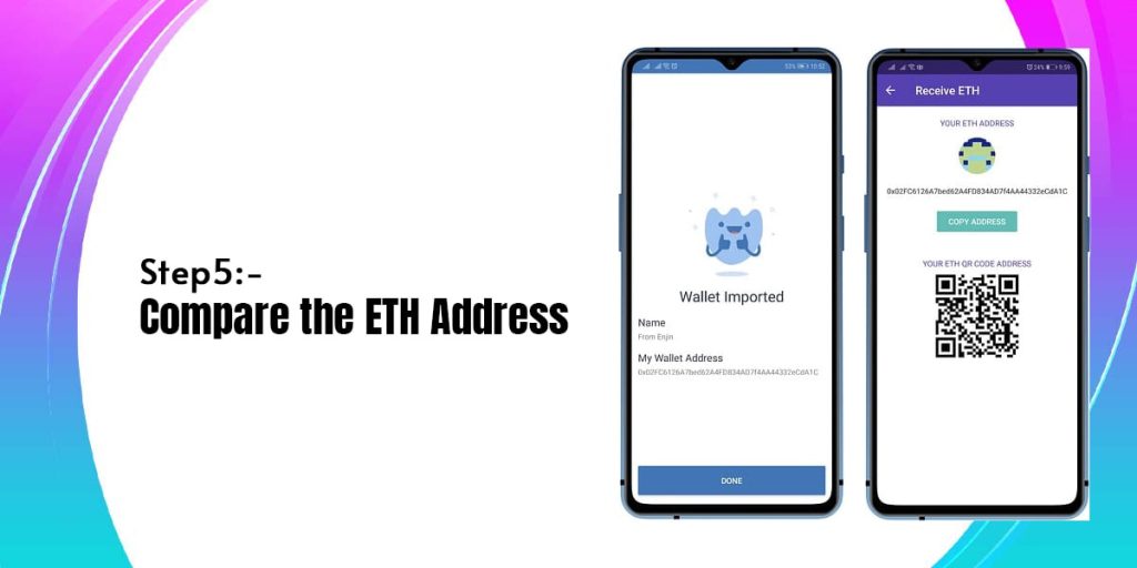 Compare the ETH Address