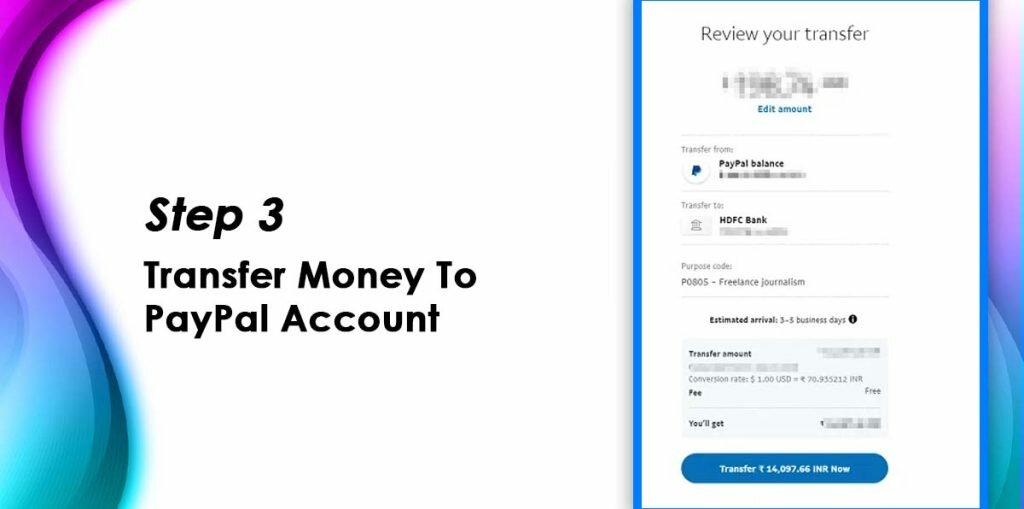 is it possible to transfer paypal money to bank account