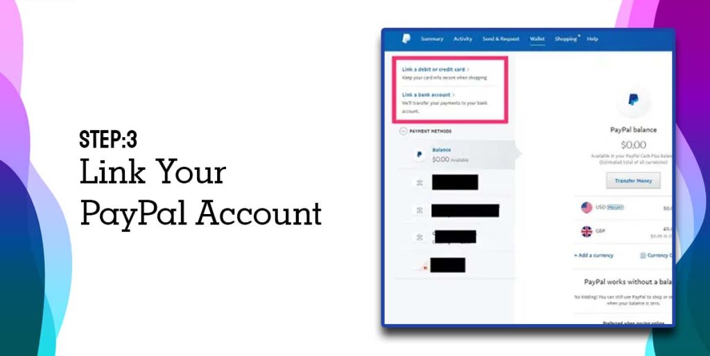 Link Your PayPal Account