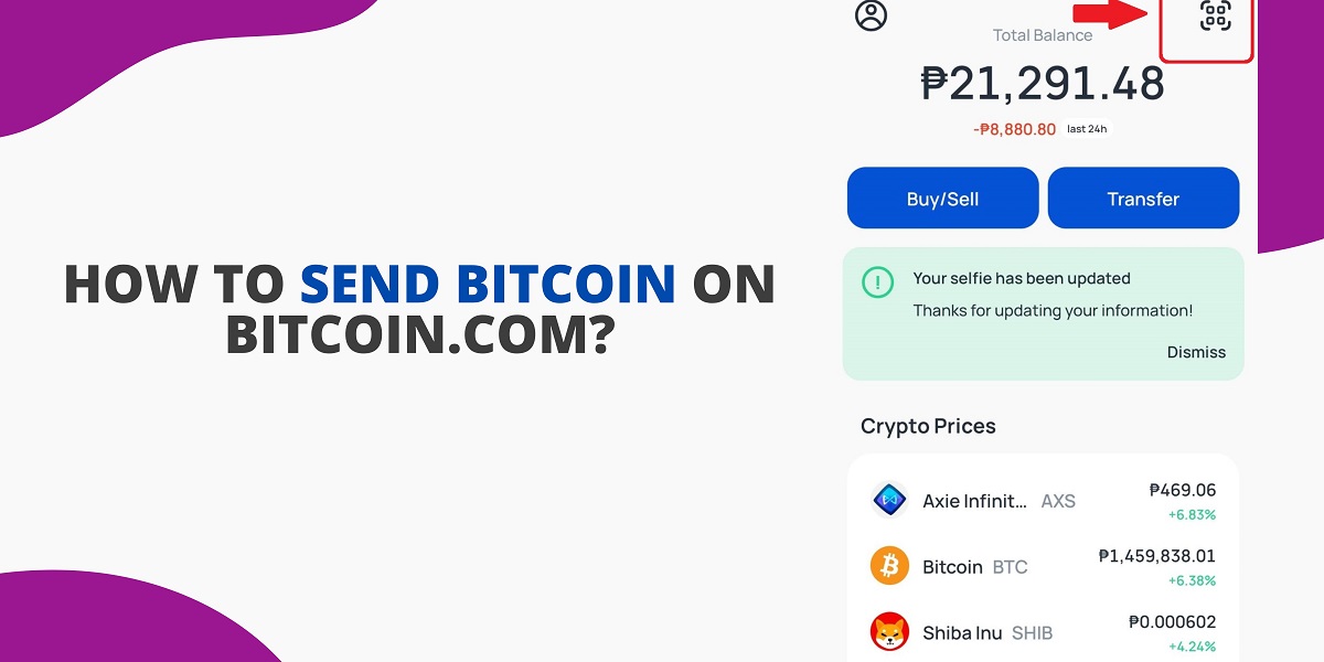 Send Bitcoin On Bitcoin.Com