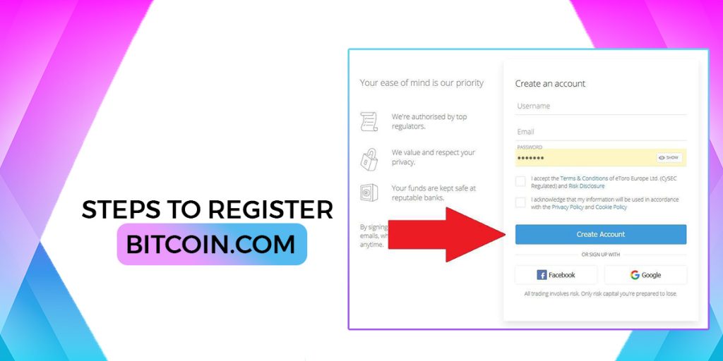 Steps To Register Bitcoin.com Account