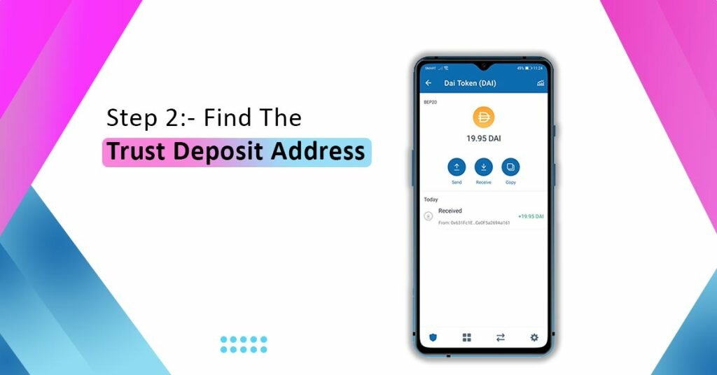 Find the Trust deposit address