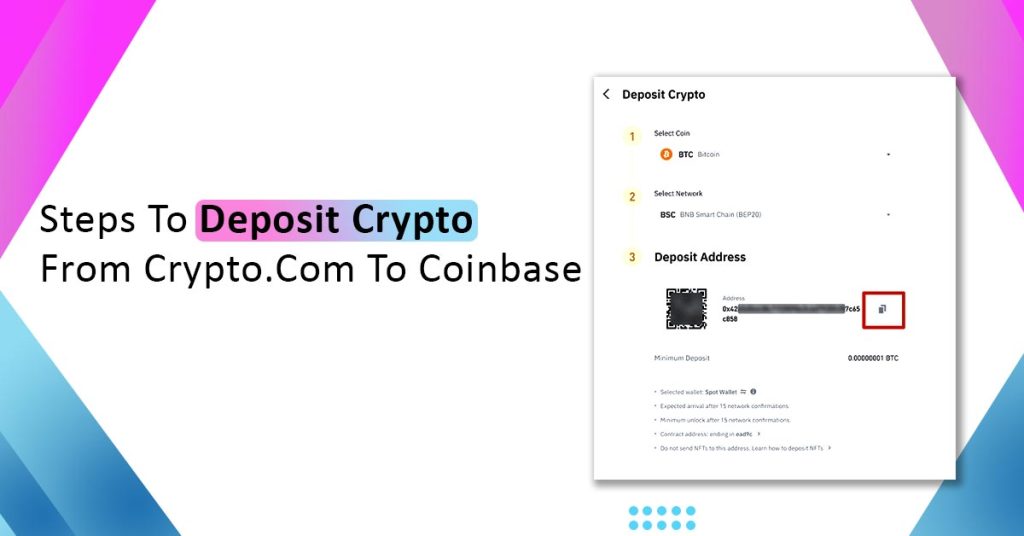 Steps To Deposit Crypto From Crypto.Com To Coinbase