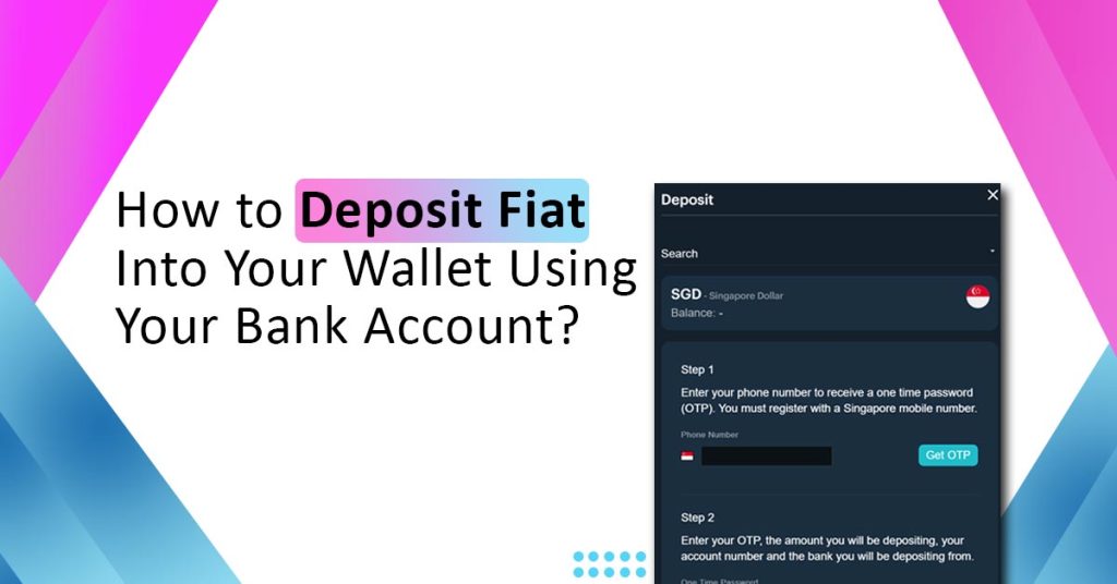 Deposit Fiat Into Your Wallet Using Your Bank Account