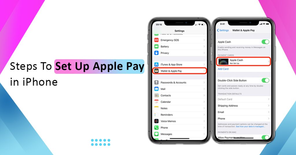 Steps To Set Up Apple Pay In iPhone