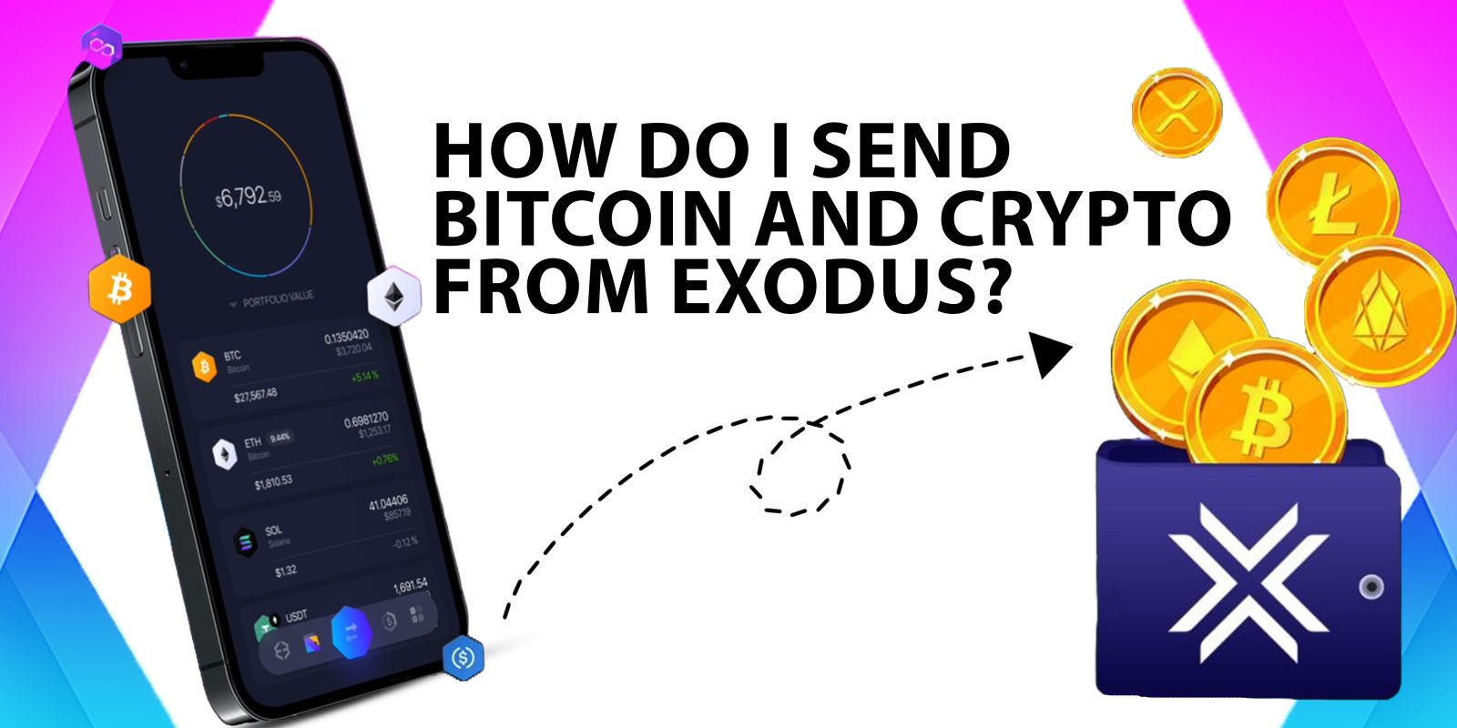 How Do I Send Bitcoin and Crypto From Exodus